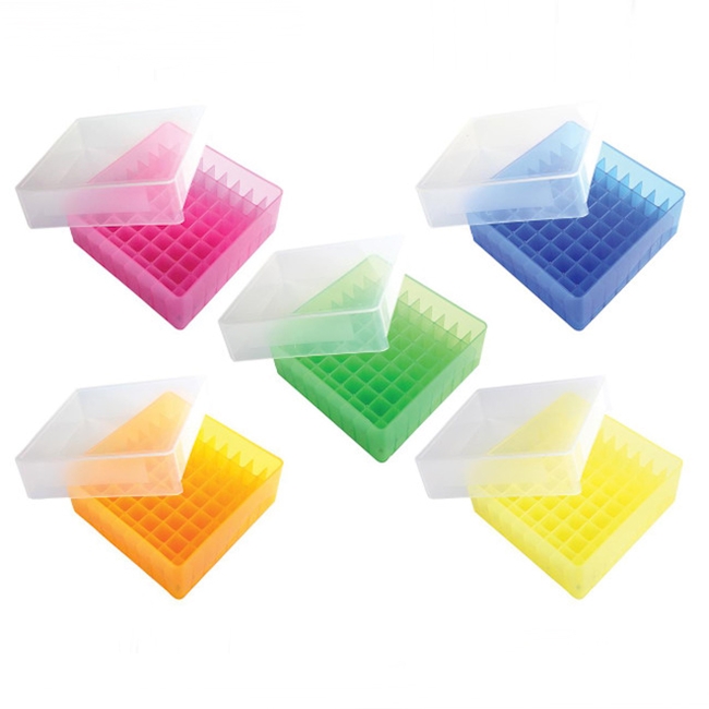 Box for Microtubes 1.5/2.0ml, natural, 81 places